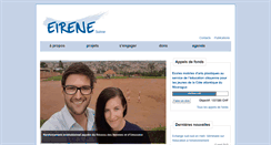 Desktop Screenshot of eirenesuisse.ch